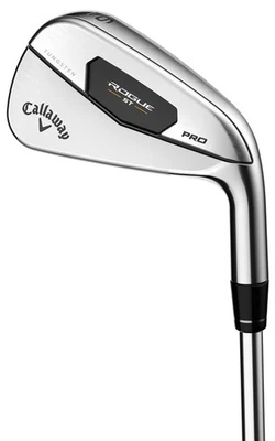 Left Handed Callaway Rogue ST Pro 4-9 Iron Set Stiff Graphite Accra iCWT 95 VG - Image 1 of 4