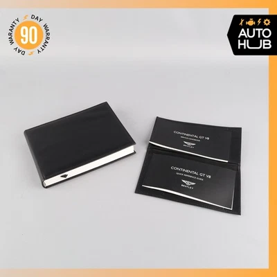 Bentley Continental GT 2013 libro manual de mantenimiento del operador del propietario fabricante de equipos originales Foto 1 de 4
