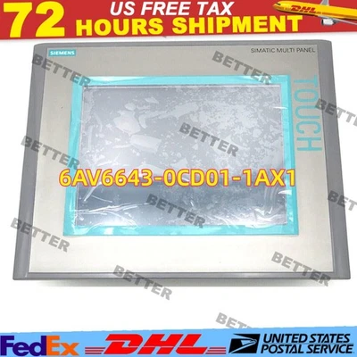New SIEMENS 6AV6 643-0CD01-1AX1 6AV6643-0CD01-1AX1 MP 277 TOUCH PANEL - Image 1 of 4