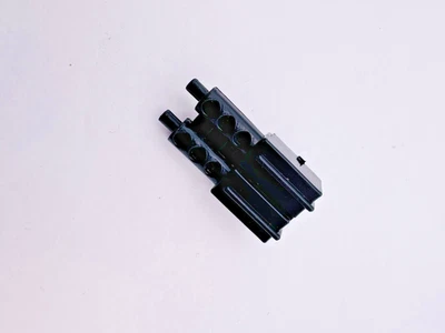 Pistola de ataque Ideal Robo Force Max Steele 1984 vintage negra doble cañón Foto 1 de 2