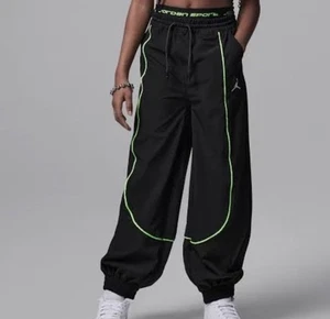 Jordan Girls Black Basketball Pants Size M (10-12 Years) Brand New‼️ - Picture 1 of 9