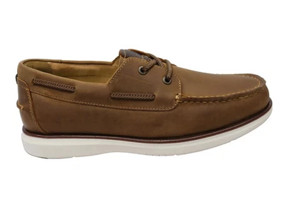 Mens Florsheim Tropics 2 Eye Ee Extra Wide Tropics 2 Eye Boat Shoes - ModeShoesA - image 1 of 4