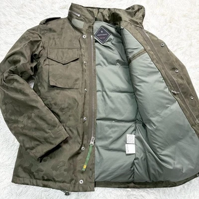 A BATHING APE CAMOUFLAGE JACKET DOWN FEATHER MEDIUM 284421 - Image 1 of 4