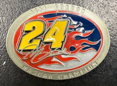 🏁 Jeff Gordon #24 NASCAR Champion Belt Buckle – 2005 Collector’s Edition 🏁 - Image 1 of 2