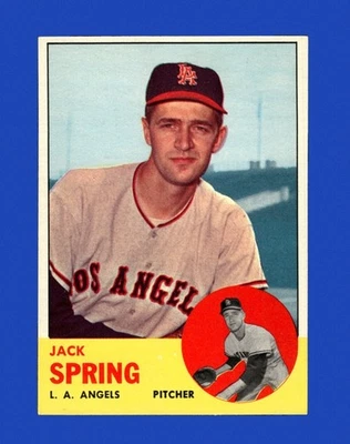 1963 Topps Set-Break #572 Jack Spring EX-EXMINT *GMCARDS* - Image 1 of 2