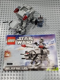 Retired 2016 Star Wars Lego 75075 AT-AT (100% Complete) Has Manual and Minifig