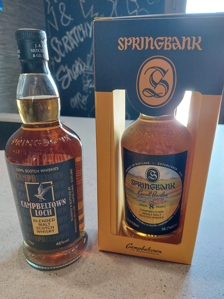 Springbank 8 Local Barley + Campbeltown Loch Whisky Limited Edition  - Imagen 1 de 1