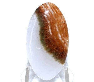 54.20 Cts Natural Garden Quartz Oval Cabochon Loose Gemstone 45x24x6 mm - Picture 1 of 2