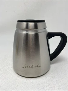 Starbucks Stainless Steel Travel Chubby Mug Tumbler, 16 oz. Preowned Korea - Picture 1 of 9