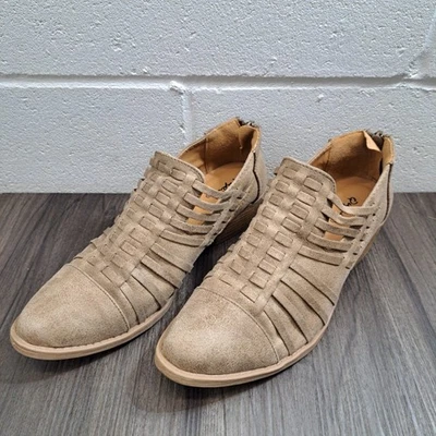 Botines Cupido Marrón Para Mujer Talla 7 Botas con Cremallera. Foto 1 de 4