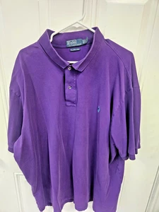 Polo Ralph Lauren Poloshirt Herren 3XLT Lila Grün Pony Kurzarm - Bild 1 von 4