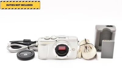 [COMO NUEVO] Cuerpo de cámara digital sin espejo Olympus E-PL9 blanca 16,1 MP de JAPÓN Foto 1 de 4