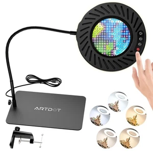ARTDOT 10X Lupe mit Licht und Ständer für Diamond Painting Sets, - Bild 1 von 5