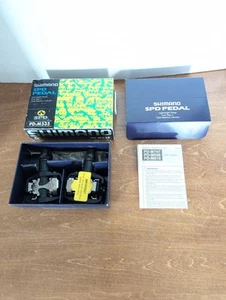 Shimano PD-M535 SPD Pedals With Cleats, Mountain Bike 9/16" STD BRAND NEW - Picture 1 of 6
