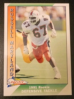 1991 Pacific - #536 Russell Maryland (RC) - Image 1 of 2