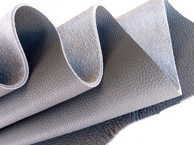 Lederhaut GRAU 120x65 2,5mm BÜFFEL Rindleder Dickleder Oberleder Rüstung Sattel - Bild 1 von 4