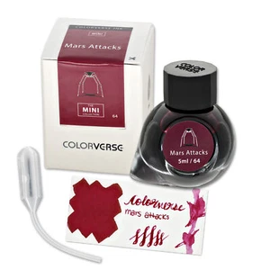 Colorverse The Red Planet Mini Bottled Ink in Mars Attacks - 5mL - NEW in Box - Picture 1 of 3
