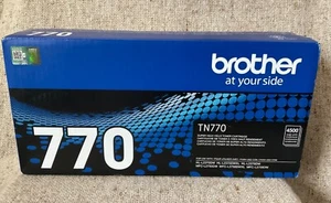 Brother TN770 Black Super High Yield Toner Cartridge - Picture 1 of 3