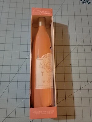 Rainy Vineyards Marca: Paraguas Botella Vino Rosa y Blanco, Nuevo Con Envío Gratis Foto 1 de 4