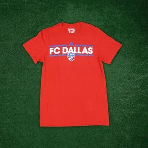 FC Dallas MLS Adidas Red Men's Go-To Shirt - Picture 1 of 3