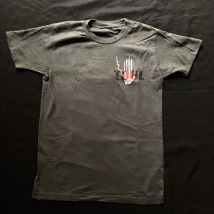 T-Shirt Werkzeug dunkelgrau Erwachsenengröße Small Adam Jones Kunstwerk Skelett Los Angeles - Bild 1 von 6