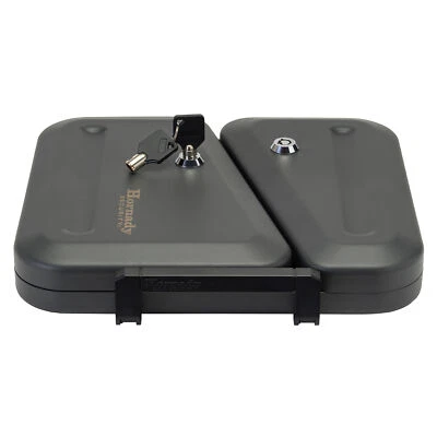 Hornady Dual Lid Lock Box w/Foam Interior & 2 Keyed Alike Locks f/Secure Storage - Image 1 of 2