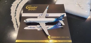 Gemini Jets Alaska Airlines ERJ-175LR 1:200 G2ASA693 2015s Colors N182SY - Picture 1 of 10