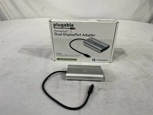 Plugable Thunderbolt 3 Dual DisplayPort Adapter TBT3-DP2X - Picture 1 of 2