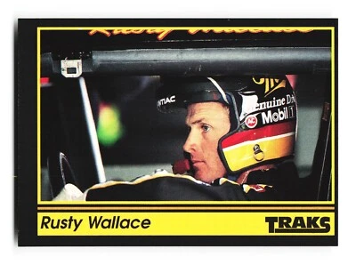 1991 Traks #179 Rusty Wallace NM 3748 - Image 1 of 2