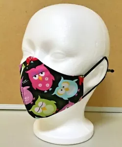 Back To School Kids Reversible Washable Face Mask fits age 3-8 - Picture 1 of 12