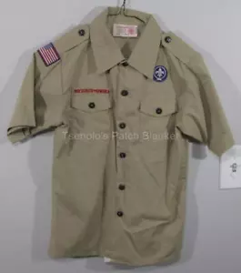 Camicia uniforme Boy Scout now Scouts BSA taglia gioventù media SS SPEDIZIONE GRATUITA 029 - Foto 1 di 6
