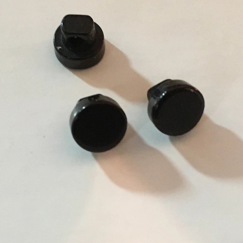 NEW 15 PC. 1/4 INCH SHANK BUTTONS  BLACK PEARL FINISH - Image 1 of 1