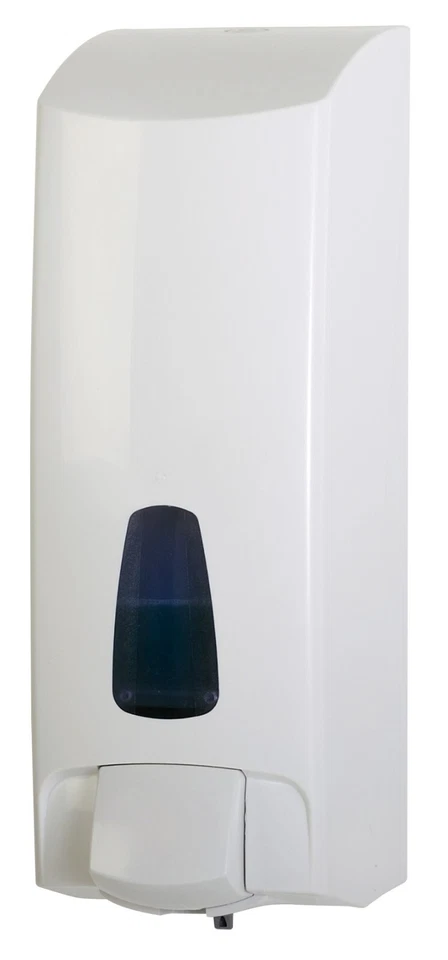 Temca Clivia designo 100 Seifenspender 1000 ml weiß mit Sichtfenster Kunststoff