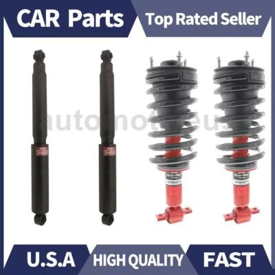 Amortiguadores y puntales KYB delanteros traseros con muelle helicoidal 4 piezas para Chevrolet Avalanche Foto 1 de 4