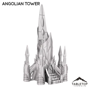 Angolian Tower - The Dark City of Irazar - Fantasy Grimdark Demon Terrain - Picture 1 of 7