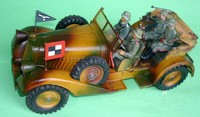 1200 Kfz-Wimpel für Lineol Kübelwagen Nr