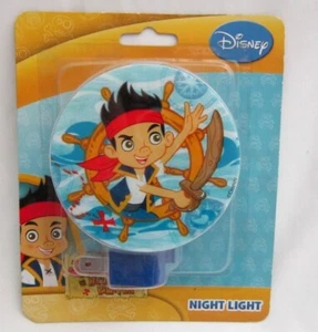 Jake Neverland Pirates with Sword at Ship Wheel 3" Wall Night light-Brand New! - Picture 1 of 1