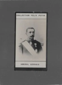 1898-1908 Felix Potin Serie 1 - AMIRAL (Alfred) GERVAIS Vintage französische Minikarte - Bild 1 von 2