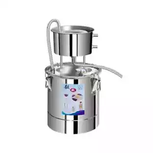 Distillatore alambicco fai da te 10L con pompa di circolazione vino brandy kit birra essenziale - Foto 1 di 14