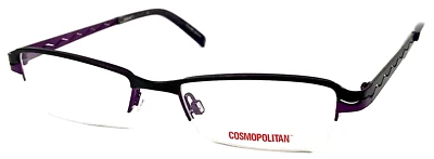COSMOPOLITAN «KISS» NOS черный/фиолетовый половина ободка очки ОПРАВА 48-17-135 - Изображение 1 из 4