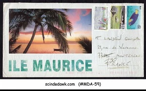 MAURITIUS - 2006 BILDUMSCHLAG NACH FRANKREICH MIT BRIEFMARKEN - Bild 1 von 1