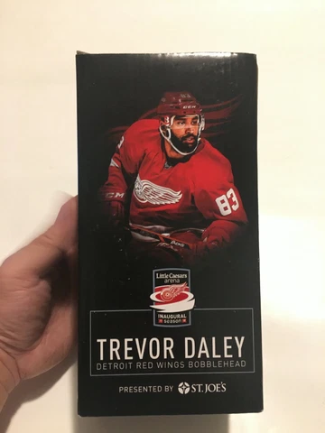 St. Joe's Trevor Daley 2017-18 Detroit Red Wings Bobblehead Cover