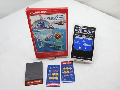 Sub Hunt (Intellivision, 1982) Eng/Fr variant Complete - Image 1 of 4