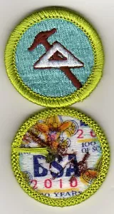Drafting Merit Badge, Type K, "BSA 2010" Back (2010-12), Mint! - Picture 1 of 1