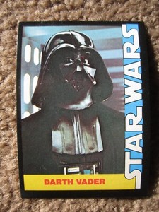 DARTH VADER #5 Wonder Bread card  NEAR MINT 1977   Star Wars