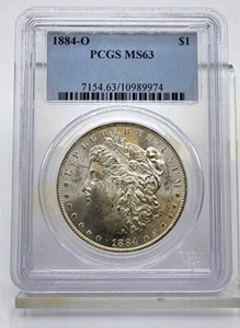 1884-O $1 Morgan MS63 - Picture 1 of 2