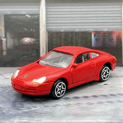 MotorMax Porsche 911 Red 1:64 Diecast Car [16k] - Image 1 of 4