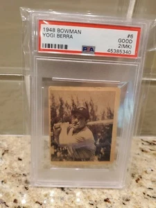 1948 Bowman Baseball PSA Graded Partial Set inc. Yogi Berra, Feller, Kiner - Picture 1 of 6