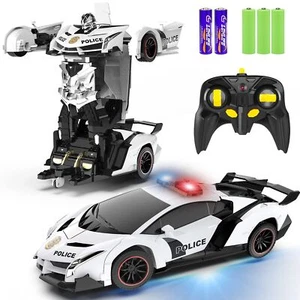 FDJ Remote Control Car - Transform Toys, One Button Deformation to Robot with... - Picture 1 of 7