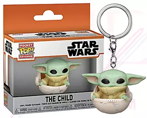 Star Wars Mandalorian Funko POP Keychain THE CHILD CANISTER Pocket Collectible - Picture 1 of 13